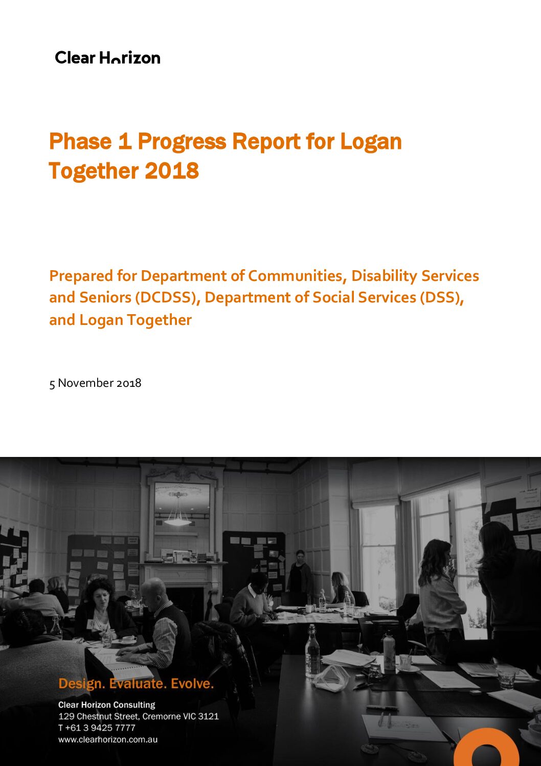 Logan Together Progress Report 2018